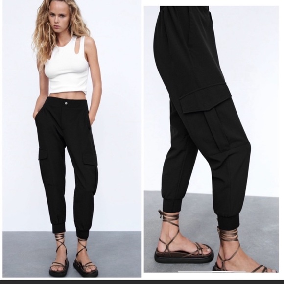 Zara Pants & Jumpsuits Zara Cargo Joggers Poshmark